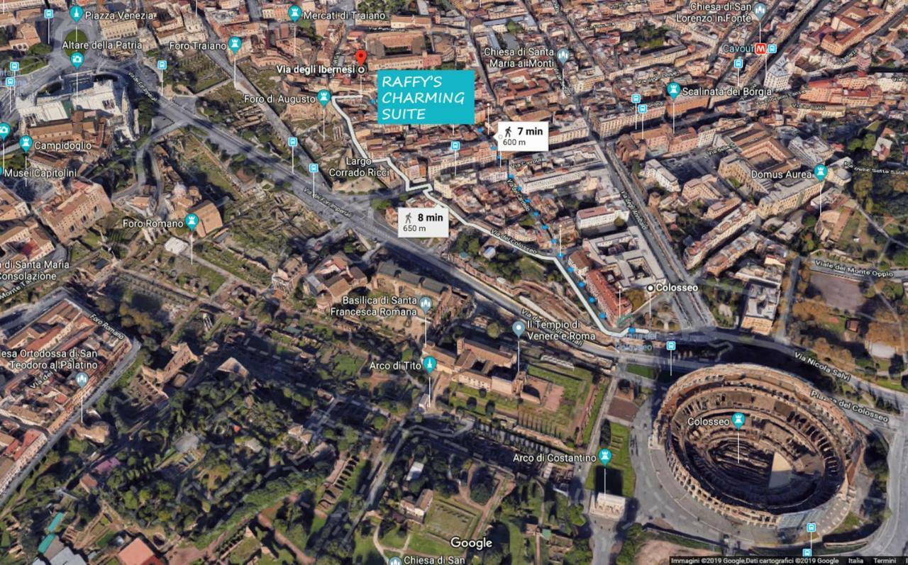 Roma center Fori Imperiali Raffy's charming Suite Esterno foto
